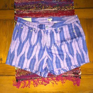 NEW! J. CREW Shorts JEAN City Fit Size 4  Denim